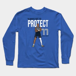 PJ Washington Always Got To Protect 77 At All Costs 3 Long Sleeve T-Shirt